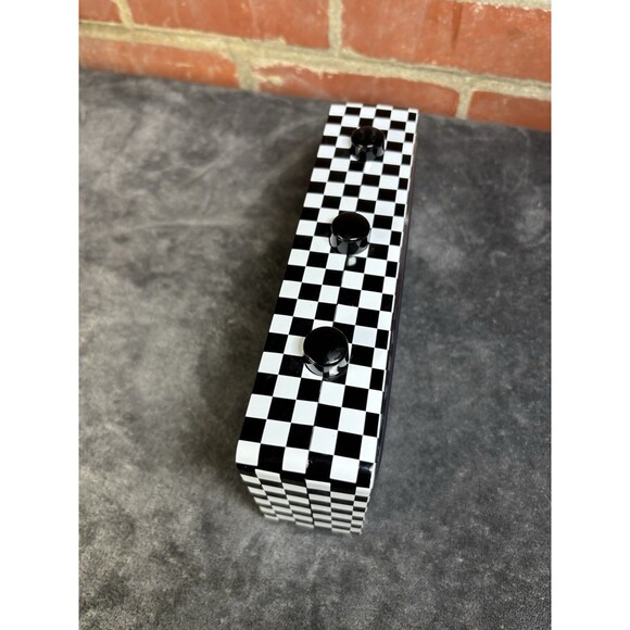 Vans Retro Flip Calendar Alarm Clock With Checkerboard ABS Shell - Picture 5 of 8